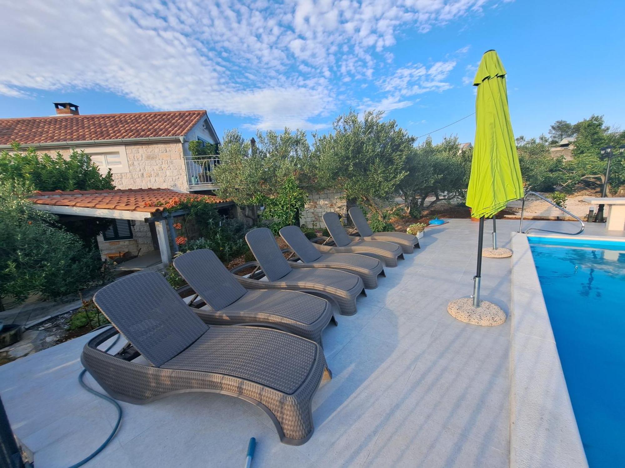 Villa Casa Mia Gornji Seget Ngoại thất bức ảnh
