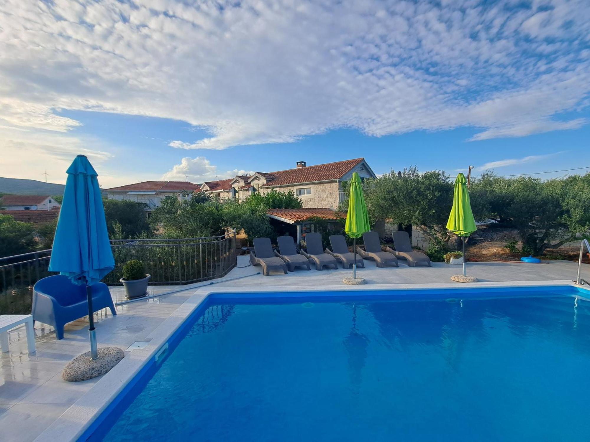 Villa Casa Mia Gornji Seget Ngoại thất bức ảnh